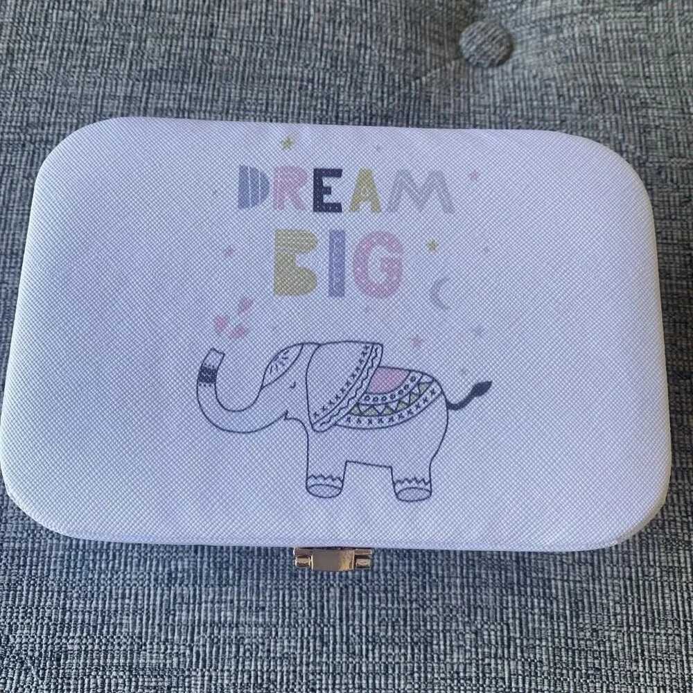 Portable Travel Jewelry Box Organizer Case for Rings Earrings Necklaces Storage
